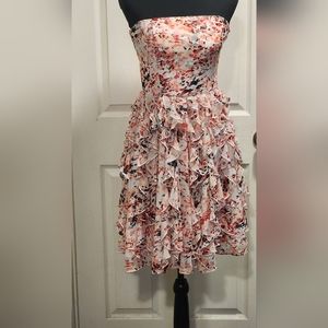 NWT White House Black Market size 2 strapless party dress